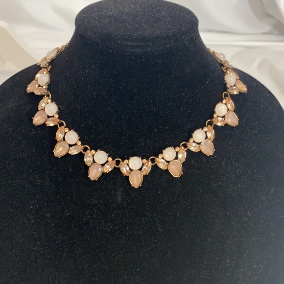 Unknown Jewelry - Statement Piece Necklace in Pale Pinks